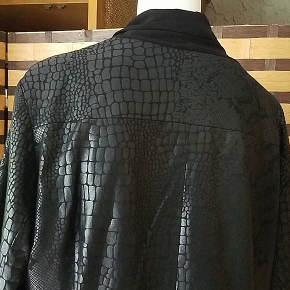 Chico's snakeskin print jacket - Picture 9 of 11
